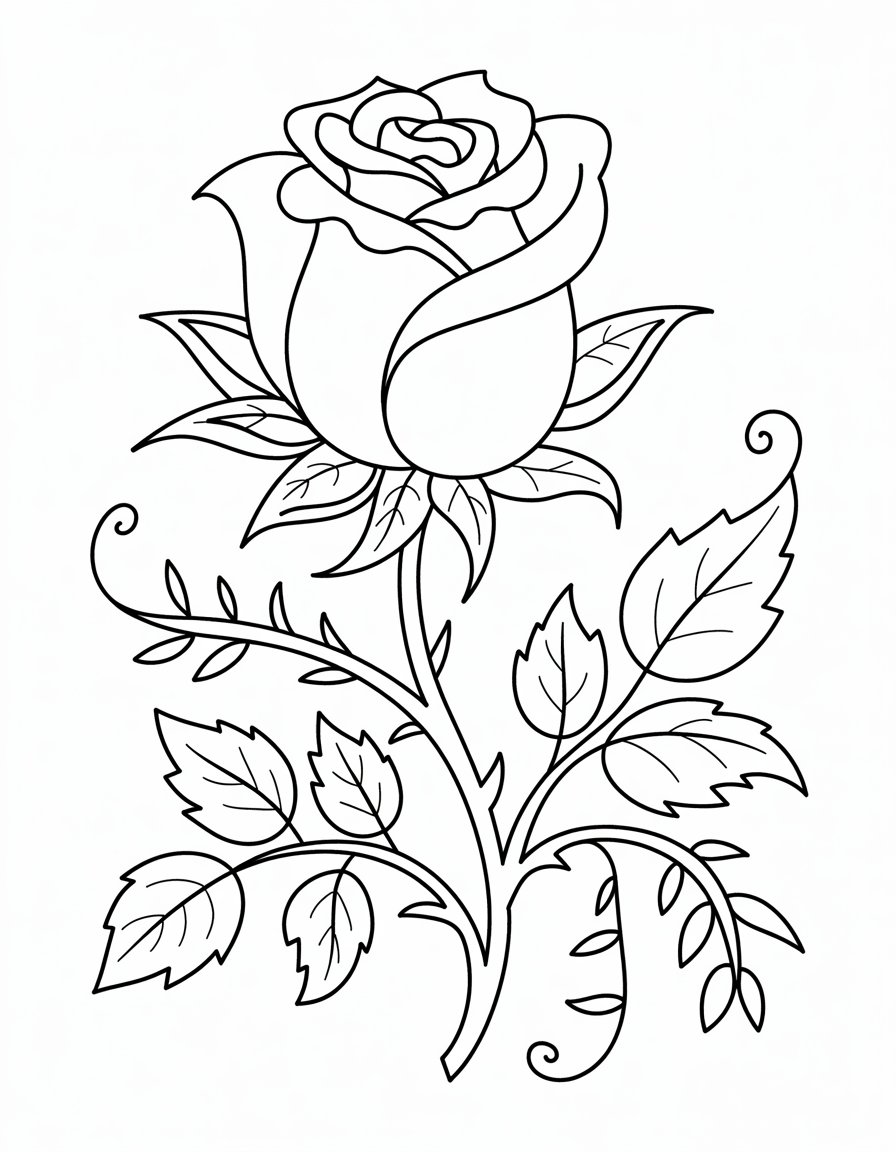 Gothic Rose Design